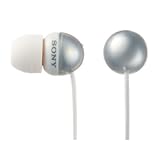 Sony MDR-EX33LP Earphones (Silver)
