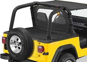 Bestop 8001915 Black Denim Sport Bar Covers