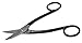 Curved Blade Shears with Scissor Handles Metal Sheet Template Pattern Cutting Jewelry Making Tool - Made in Germany