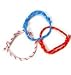 4th of July Red - White - Blue Friendship Bracelet (72 Pack)