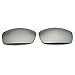 Polarized Replacement Sunglasses Lenses for Spy Optics Dirk (Silver Mirror)