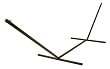 Hatteras L-STBRTX Tri-Beam Bronze Steel Hammock Stand