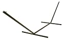 Hatteras L-STBRTX Tri-Beam Bronze Steel Hammock Stand