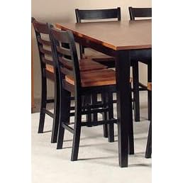 Cottage Ladderback Counter Stools One Pair 