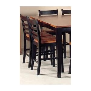 Cottage Ladderback Counter Stools One Pair 