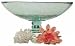 Clear Spanish Large Recycled Glass Fruit Compote 15.25"D