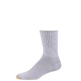 Gold Toe men's socks Ultratec short crew grey 3p.