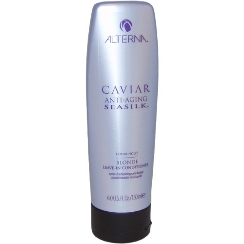 Caviar Anti-Aging Seasilk Blonde Leave-In Conditioner By Alterna for Unisex Conditioner, 6 Ounce