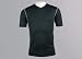 Sports : COOLMAX He.Shirt KA, silver/white, 65%Micro-PES/35% Coolmax, gewirkt
