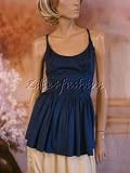 Prada - $1220 New PRADA Midnight Blue Ruched Stretchy Top 46 12