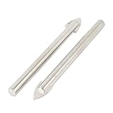 uxcell　セラミックタイルドリルビット　トライアングルヘッドグラインディングビット　ハイパフォーマンス