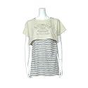 (ノージーン) no jean ショートTee × ノースリーブ チュニック レディース 2点セット アンサンブル 半袖
