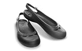 crocs Women's Jayna Slip-On Loafer,Black,7 M US