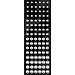 Me & My Big Ideas 6-1/2 Inch by 2 Inch Sheet Rhinestone Stickers, Singles Clear