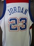 Signed Jordan, Michael Swingman Washington Bullets Jersey
