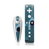 Great White Design Nintendo Wii Nunchuk + Remote Controller Protector Skin Decal Sticker