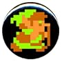 1" Nintendo "NES Link" Zelda Button/Pin