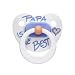 bibi silicone day-time BPA FREE soother, dental shape, Mama/Papa pastel, From 6 months, 3 for 2 offer