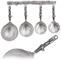 Tin Woodsman Pewter Measuring Cup Set, Dragonfly, with Pewter Display Strip, Featured on Paula Deen