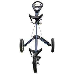 Linksman Golf X-7 Golf Push/Pull Cart 3 Wheel BLACK