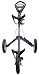 Linksman Golf X-7 Golf Push/Pull Cart 3 Wheel BLACK