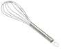 Cuisipro Silicone Flat Whisk 10" Frosted