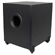 New Black 500 Watt Surround Sound HD Home Theater Powered Down Firing Active Subwoofer RT500D