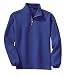 NEW Port Authority Signature - Sueded Finish 1/4 Zip Sweatshirt Mediterranean-XL