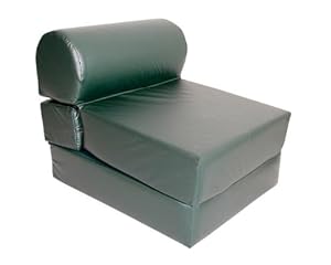 Amazon.com  Adult Studio Chair Sleeper PVC Vinyl Jr. Twin 