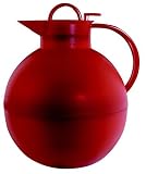 Alfi 30165033094 .94L 7 Cup Modern Classic Red Carafe