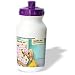 Londons Times Funny Medicine Cartoons - Multiple Personality Map - Water Bottles