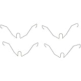 Raybestos H6008 Professional Grade Disc Brake Pad Drag Reduction Clip