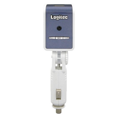 Logitec MP3/WMA対応 FMトランスミッター(リモコン付) ブルー LAT-FM301UBU