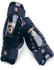 Macho Warrior Shin Protector Black