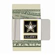 Army Black Knights Sculpted Pewter Money Clip/Card Holder - NCAA College Athletics Fan Shop Sports Team Merchandise