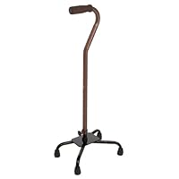 Duro-Med Adjustable Multi-Color Large Base Base Quad Cane