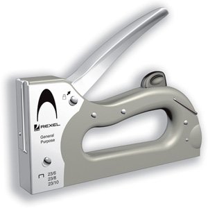 Buy Rexel general purpose silver tacker gun with strong metal housing, EACH online at Discounted New and Used prices. Delivered to your door with Off-The-Bookshelf.