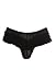Torrid Plus Size Rumba Black Mesh Brief