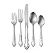 Brand-New Oneida Dover 23pc Service For 4 Featuring A Sculptured Fleur-De-Lis And Stylized Handle