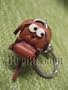 * DOG * Mini Japanese Zodiac 3D Animal Cell Phone CharmsVANCA Craft Petit Mascot Leather