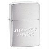 Brushed Chrome, Steal This Lighter