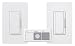 Lutron Maestro Wireless 600W Multi-Location White Dimmer, White Companion Dimmer, and White Transmitter  #MRF-603THW-WH