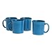 Fiesta Peacock 570 12-Ounce Java Mugs, Set Of 4