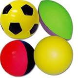 Poof Foam Balls Pack of 4 Balls - 1 of Each Ball - B0009XCRH2