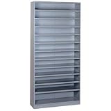 12-Open Shelving Unit 36Wx12Dx78H Blue