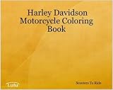 Harley Davidson Motorcycle Coloring Book
