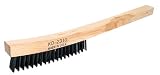 KD Tools 2310 Curved Handle Wire Scratch Brush