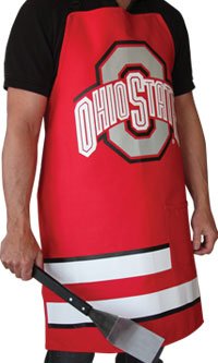 Grill Topper GT-APRON-OSU Ohio State BBQ Jersey Apron
