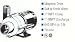Little Giant 2-MDQX-SC 770 GPH, 1/30 HP - Magnetic Drive Inline Aquarium Pump, 6' power cord (580507