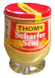 Thomy Scharfer Senf, Hot Mustard, 250ml